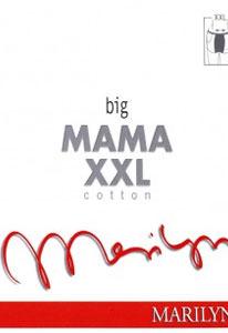 Marilyn BIG MAMA COTTON 120 den Колготки теплые хлопковые для беременных черный