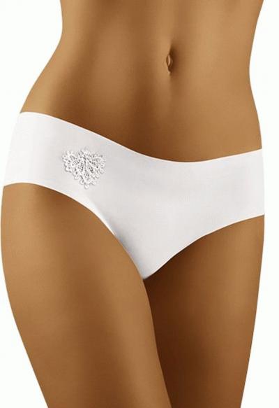 Wolbar ELIA Трусы женские бесшовные белый