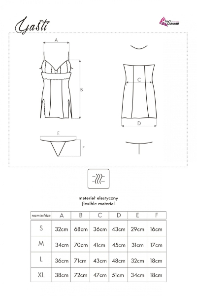 Livia Corsetti YASTI пеньюар с разрезами по бокам сиреневый/фиолетовый