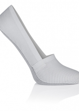 Marilyn STOPKI CS 15 Женские следки с перфорацией серый