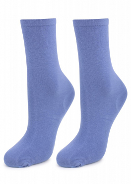 Marilyn FORTE 58 Женские хлопковые носки голубой