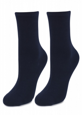 Marilyn FORTE 58 Женские хлопковые носки темно-синий