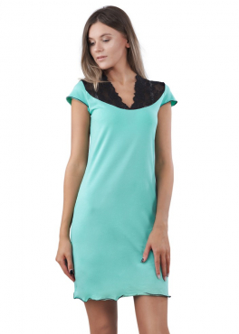 Вол NL 045 Ночная хлопковая рубашка