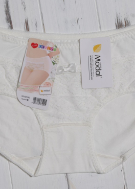 DC Girl 26190 Трусы женские modal белый