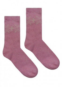 Marilyn ANGORA L26 Женские носки с ангорой розовый