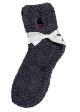 Marilyn COOZY L49 Махровые женские носки серый