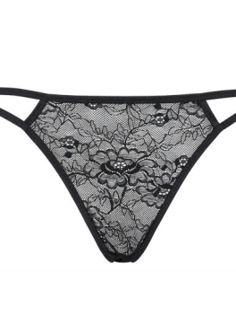 Passion FELICITA кружевные трусики бикини черный