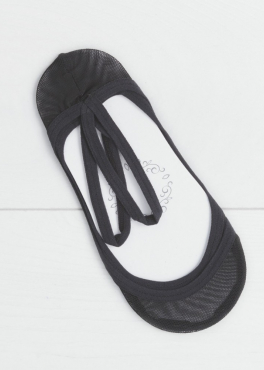 Marilyn STOPKI D64 Следки женские с резинкой на щиколотку черный