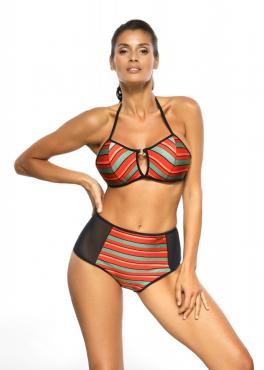 Купальник с принтом в полоску Marko M 606 SYNDY