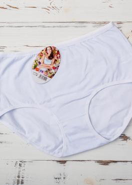 DC Girl 25002 Трусы макси хлопок белый