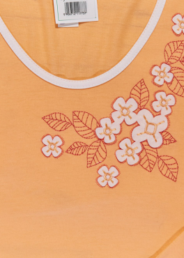 Regina R 177 Ночная рубашка хлопок оранжевый