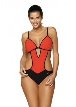 Marko M 492 CRYSTAL Купальник монокини красный