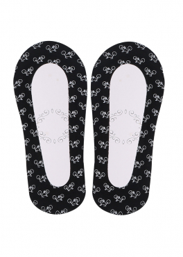 Marilyn STOPKI K17 Женские следки с принтом черный