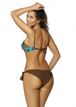 Marko M 482 BECKY Купальник коричневый/цветы