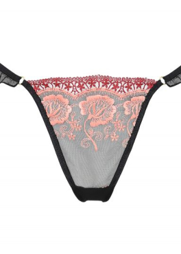 Passion DIANTA стринги с воланами черный/красный