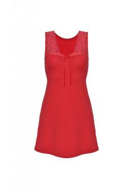 DKaren Afra ночная женская сорочка красный