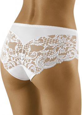 Wolbar MIMI Женские трусы с кружевом белый