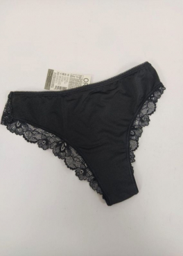 Oro Rossana трусики бразилиана черный