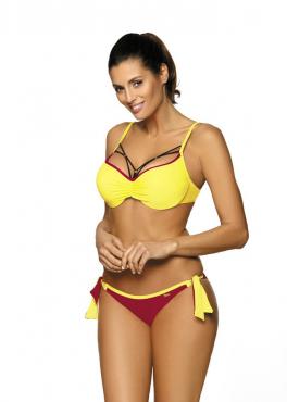 Marko M 455 SHIRLEY Купальник желтый/красный