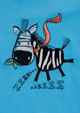 Regina R 686 Пижама с бриджами голубой