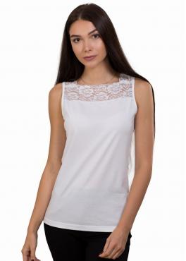 ML 064 Майка женская белый