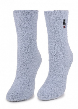 Marilyn COOZY L49 Махровые женские носки серый