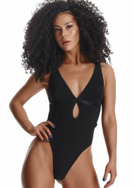 Demoniq LXGracia001 боди стринг черный