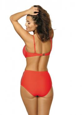 Marko M 477 MARTHA Купальник с высокими плавками красный (vitamina)