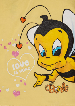 Vienetta Secret VS 26 Пижама майка и капри желтый/голубой