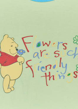 Muzzy M 06 Хлопковая пижама кофта/штаны салатовый/голубой