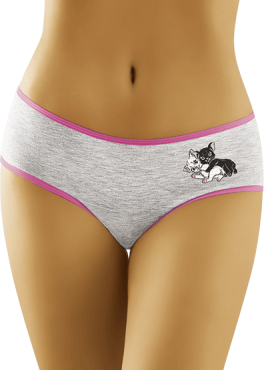Wolbar FUNNY KOCIAKI 2502 трусы женские хлопок