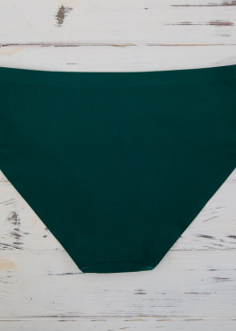 Julimex SIMPLE Бесшовные женские трусы зеленый