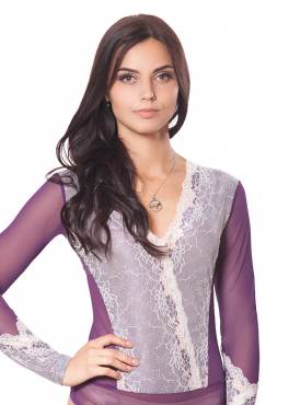 ББ 046 Боди женское фиолетовый