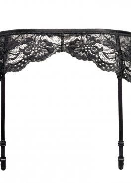 Oro 401 пояс для чулок черный