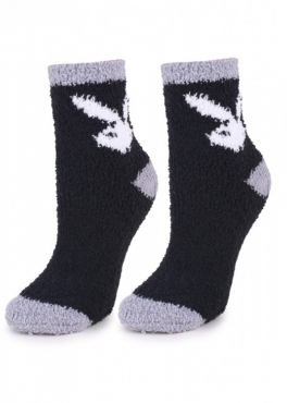 Marilyn COOZY L53 махровые носки черный/серый