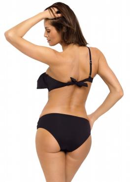 Marko M 539 SHARON Купальник с рюшами на одно плечо черный