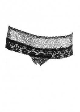 Ewana 52 трусики шортики кружевные леопард