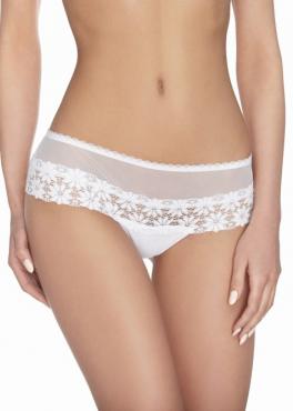 Ewana 19 Трусы-бразилиана кружевные белый