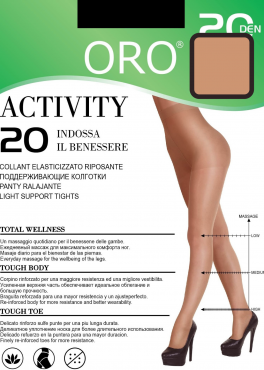 Oro Activity 20 den поддерживающие колготки телесный
