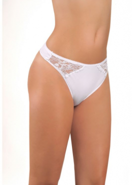 Oro Bella трусы стринг хлопок белый