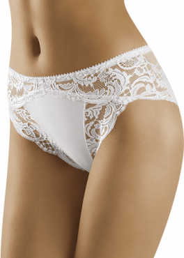 Wolbar ZOYA Трусы с кружевом белый