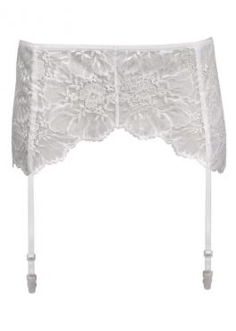 Oro 403 широкий пояс для чулков белый