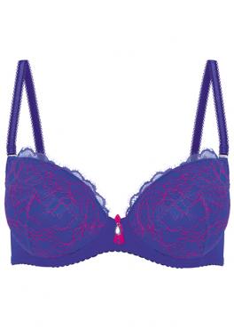 Kinga BLUE LAGOONA I PU 364 Бюстгальтер синий