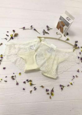 Oro Gabriella трусы женские молочный