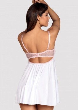 Obsessive Girlly сорочка женская белый/розовый