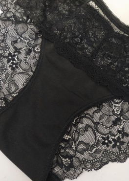 Oro Gabriella трусы женские кружевные черный