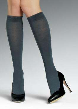 Marilyn PIANO COTTON Чулки гольфы женские темно-синие