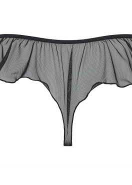 Passion DIANTA стринги с воланами черный/красный