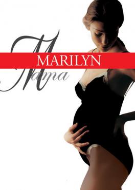 Marilyn MAMA 40 Колготки женские для беременных черный