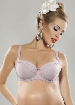 Бюстгальтер для кормления грудью Mitex MAMMI розовый/пудра